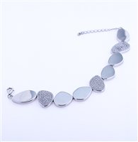 Armband Dame in Silber Zircone FGBR00618